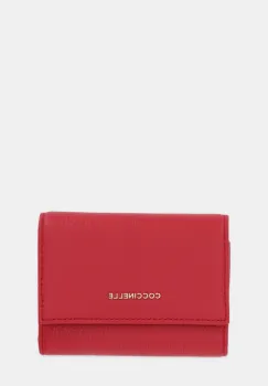 Coccinelle portofel de piele culoarea maro, E2 MW5 11 F0 01 imagine