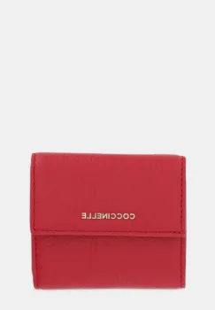 Coccinelle portofel de piele culoarea negru, E2 MW5 11 B8 01 imagine