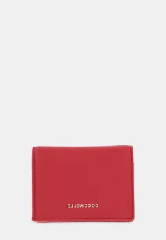 Coccinelle portofel de piele culoarea negru, E2 MW5 17 21 01 imagine