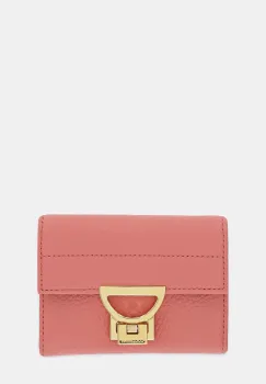 Coccinelle portofel de piele culoarea rosu, E2 MD5 11 F0 01 imagine