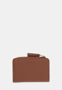 Coccinelle portofel de piele TASSEL culoarea maro, E2.MU0.11.D1.01 imagine