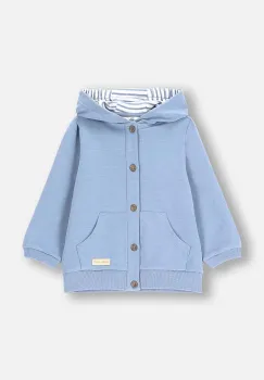 Coccodrillo bluza bebe cu gluga, neted, FRIENDS TOGETHER BOY NEWBORN imagine