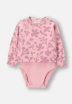 Coccodrillo body si hanorac pentru bebelusi TEDDY BEAR GIRL NEWBORN imagine