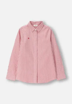 Coccodrillo camasa de bumbac pentru copii culoarea portocaliu, ELEGANT JUNIOR BOY imagine