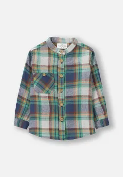 Coccodrillo camasa de bumbac pentru copii FOREST FRIENDS BOY NEWBORN imagine