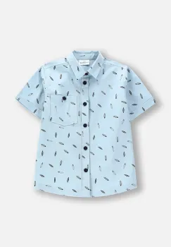 Coccodrillo camasa de bumbac pentru copii HOLIDAY SPLASH BOY KIDS imagine