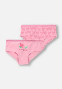 Coccodrillo chiloti copii 2-pack culoarea roz, PANTS imagine