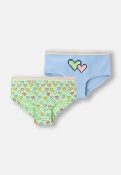 Coccodrillo chiloti copii 2-pack culoarea verde, PANTS imagine