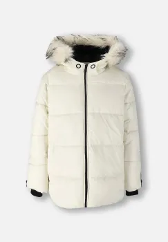 Coccodrillo geaca copii culoarea bej, OUTERWEAR GIRL JUNIOR imagine