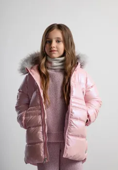 Coccodrillo geaca copii culoarea roz, OUTERWEAR GIRL KIDS imagine