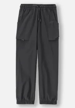 Coccodrillo pantaloni copii culoarea gri, uni, YETI BOY JUNIOR imagine