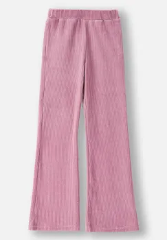 Coccodrillo pantaloni copii culoarea roz, uni, CRAFT PUNK GIRL JUNIOR imagine