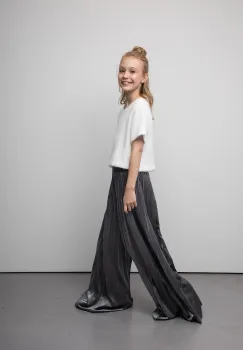 Coccodrillo pantaloni copii culoarea roz, uni, ELEGANT PARTY GIRL imagine