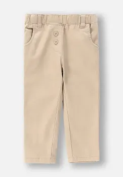 Coccodrillo pantaloni culoarea bej, ELEGANT BABY BOY imagine