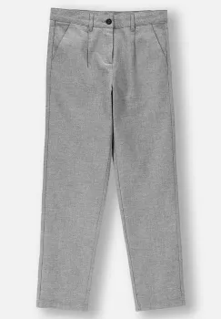 Coccodrillo pantaloni culoarea gri, ELEGANT JUNIOR BOY imagine