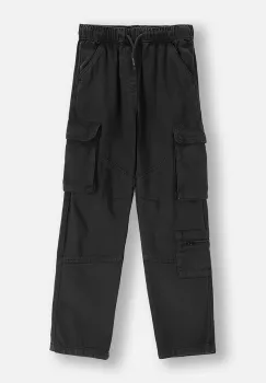 Coccodrillo pantaloni culoarea negru, CITY RACING BOY JUNIOR imagine