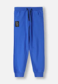 Coccodrillo pantaloni de trening din bumbac pentru copii uni, EVERYDAY BOY A imagine