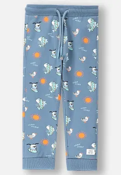 Coccodrillo pantaloni de trening pentru bebelusi cu imprimeu, HOLIDAY SPLASH BOY NEWBORN imagine