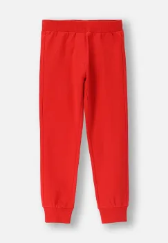 Coccodrillo pantaloni de trening pentru copii culoarea rosu, uni, EVERYDAY BOY A imagine