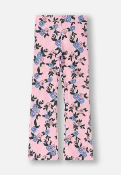Coccodrillo pantaloni de trening pentru copii culoarea roz, cu imprimeu, FROSTING PUDDLE GIRL KIDS imagine