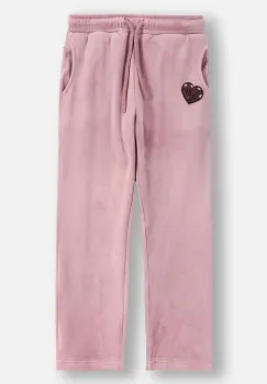 Coccodrillo pantaloni de trening pentru copii culoarea roz, uni, CRAFT PUNK GIRL KIDS imagine