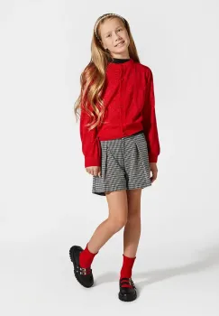 Coccodrillo pantaloni scurti copii culoarea alb, modelator, ELEGANT PARTY GIRL imagine