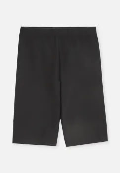 Coccodrillo pantaloni scurti copii culoarea negru, uni, Basic Girl imagine