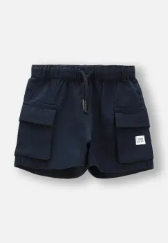 Coccodrillo pantaloni scurti culoarea bleumarin, talie reglabila, HOLIDAY SPLASH BOY NEWBORN imagine