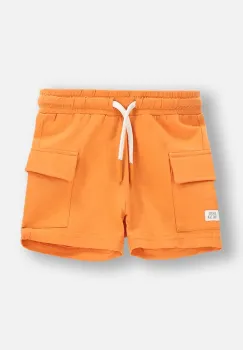 Coccodrillo pantaloni scurti culoarea portocaliu, talie reglabila, HOLIDAY SPLASH BOY NEWBORN imagine
