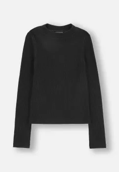 Coccodrillo pulover copii culoarea negru, light, ELEGANT PARTY GIRL imagine