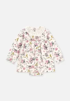 Coccodrillo rochie bebe culoarea bej, mini, evazati imagine