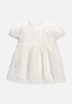 Coccodrillo rochie bebe culoarea bej, mini, evazati imagine