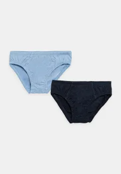 Coccodrillo slip din bumbac pentru copii 2-pack BASIC UNDERWEAR imagine