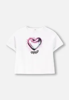 Coccodrillo tricou copii culoarea alb, COSMIC GIRL JUNIOR imagine