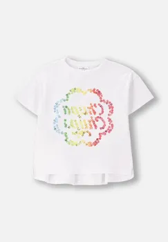 Coccodrillo tricou copii culoarea alb, LICENCE GIRL imagine