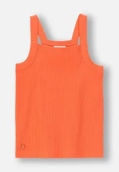 Coccodrillo tricou copii culoarea rosu, TROPICAL STORY GIRL JUNIOR imagine