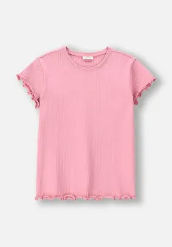 Coccodrillo tricou copii culoarea roz, EVERYDAY GIRL imagine