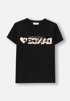 Coccodrillo tricou culoarea negru, EVERYDAY GIRL imagine