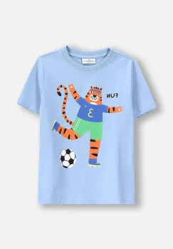 Coccodrillo tricou de bumbac pentru copii cu imprimeu, EVERYDAY BOY imagine