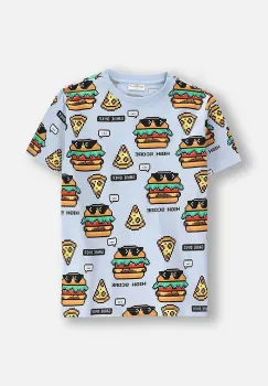 Coccodrillo tricou de bumbac pentru copii cu imprimeu, EVERYDAY BOY imagine