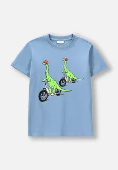 Coccodrillo tricou de bumbac pentru copii cu imprimeu, EVERYDAY BOY imagine