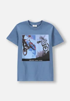 Coccodrillo tricou de bumbac pentru copii cu imprimeu, EVERYDAY BOY imagine