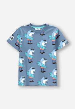Coccodrillo tricou de bumbac pentru copii cu imprimeu, HOLIDAY SPLASH BOY KIDS imagine