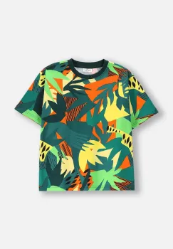Coccodrillo tricou de bumbac pentru copii cu imprimeu, TROPICAL STORY BOY JUNIOR imagine