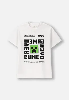 Coccodrillo tricou de bumbac pentru copii culoarea alb, cu imprimeu, LICENCE BOY imagine