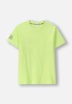 Coccodrillo tricou de bumbac pentru copii culoarea verde, cu imprimeu, COSMIC RAVE BOY JUNIOR imagine