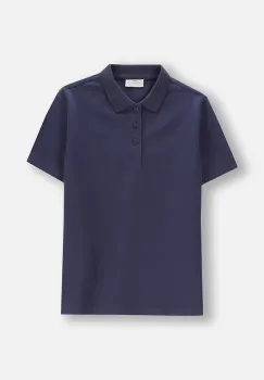 Coccodrillo tricou polo copii culoarea bleumarin, uni, EVERYDAY BOY imagine