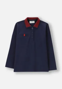 Coccodrillo tricou polo pentru copii imagine