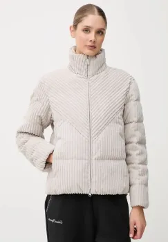 Colmar geaca de puf din catifea culoarea bej, de iarna, 2187.2ZM imagine