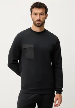Colmar hanorac de bumbac culoarea negru, uni, 6283.6ZJ imagine